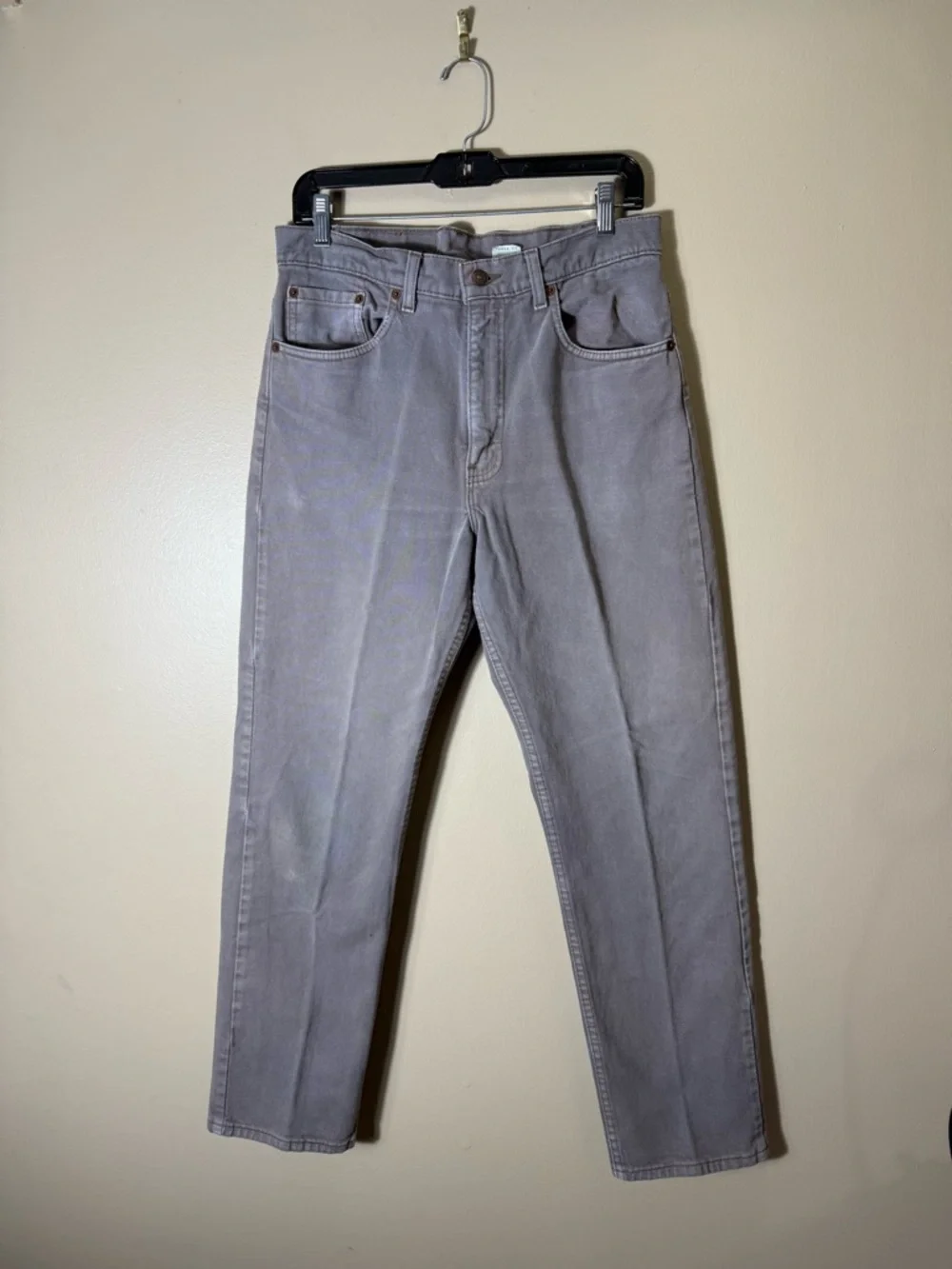 Vintage Levi's 505 Jeans Made USA Gray 33x30 (Fits 32x30) 1994‎